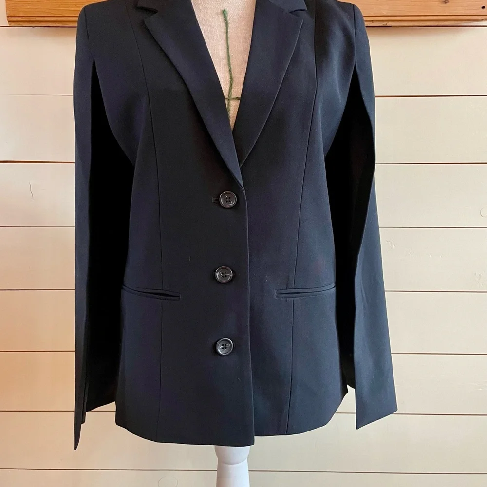 NWT Eva Longoria X The Limited Blazer Cape Cloak - Picture 2 of 5